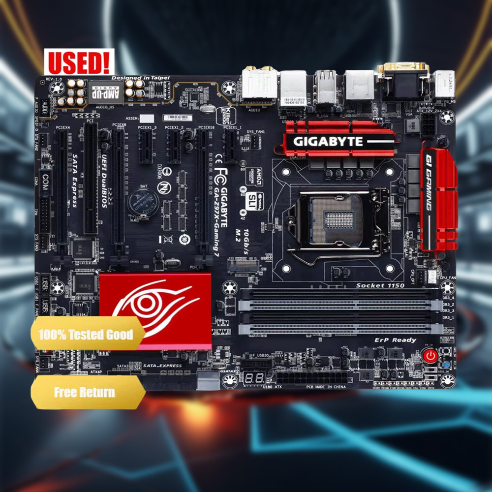 Gigabyte Z97X Gaming 7 Computer Usb3.0 Iii Motherboard Lga 1150 Ddr3 Z97 Desktop Mainboard