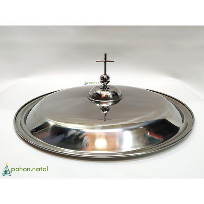 Penutup Nampan Perjamuan Kudus Stainless Steel - Tutup Nampan