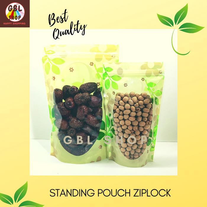 Plastik Klip Standing Pouch Kantong Makanan 22x30