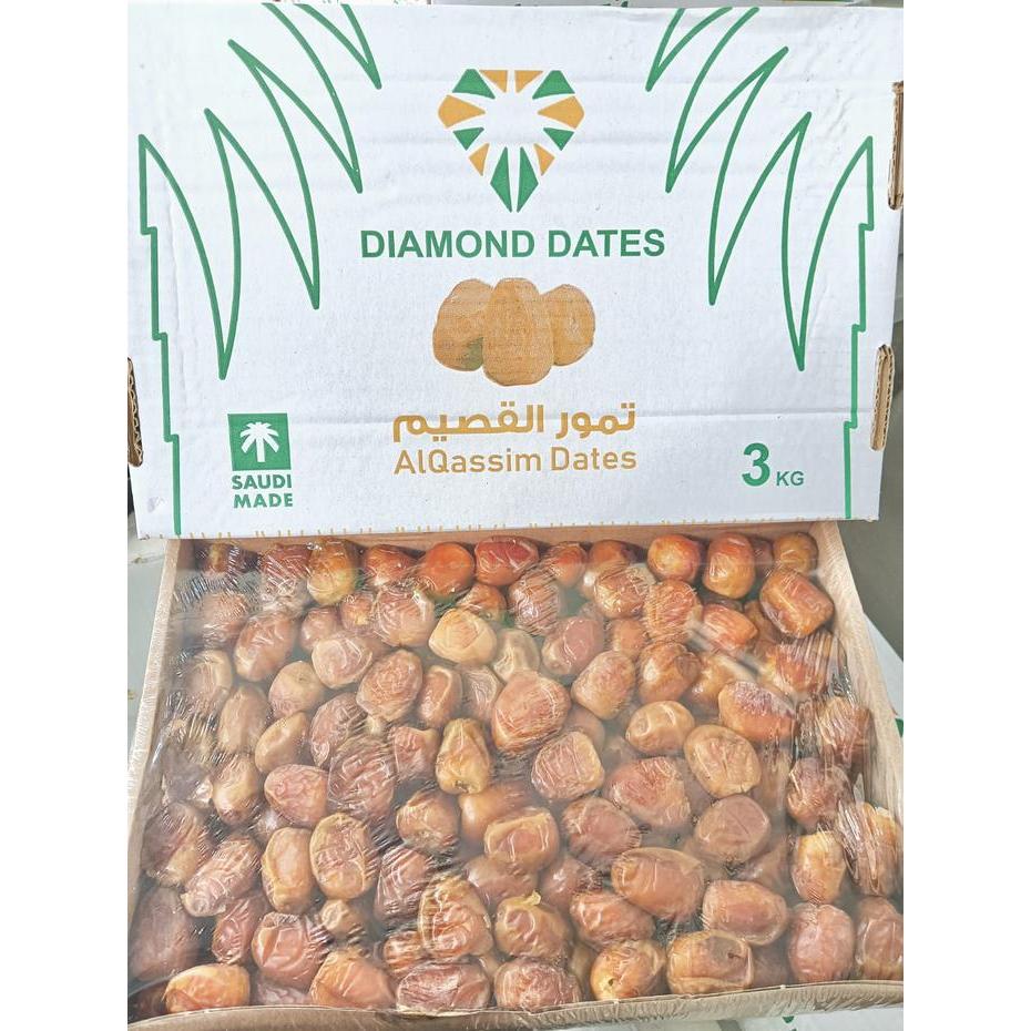 Kurma Sukari Premium 3Kg - Kurma Sukari Grade A - Kurma Sukari Kurma Raja - Kurma Sukari Diamond -