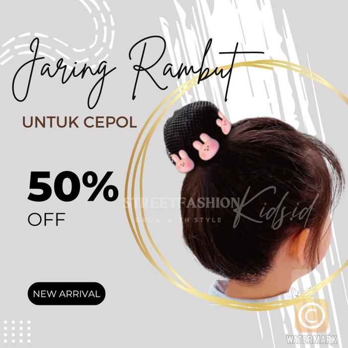 Aksesoris Jaring Rambut Hair Net Untuk Cepol Rambut Anak Perempuan Balet Ballerina