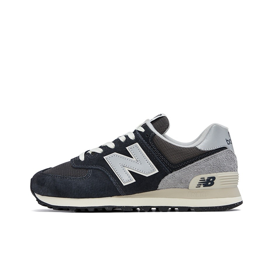 New Balance Nb 574 - , Warm, Low-Cut Running Shoe For Men And Women - Black/Grey