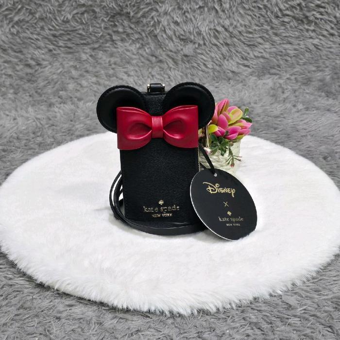 (100% Ori) Ks Other Minnie Lanyard Disney X Kate Spade Black Multi