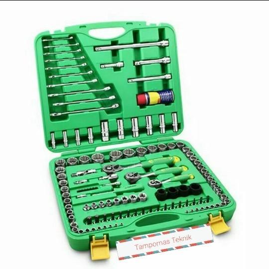 Tool Set Tekiro 120 pcs Kunci Sok Set Tekiro Ring Pas Set