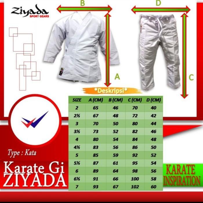 BAJU KATA KARATE SENKAIDO SERAGAM KEJUARAAN MERK SENKAIDO KARATE