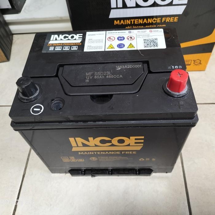 AKI MOBIL TOYOTA VOXY, CAMRY, ALPHARD 55D23L INCOE ASTRA MF AKI KERING