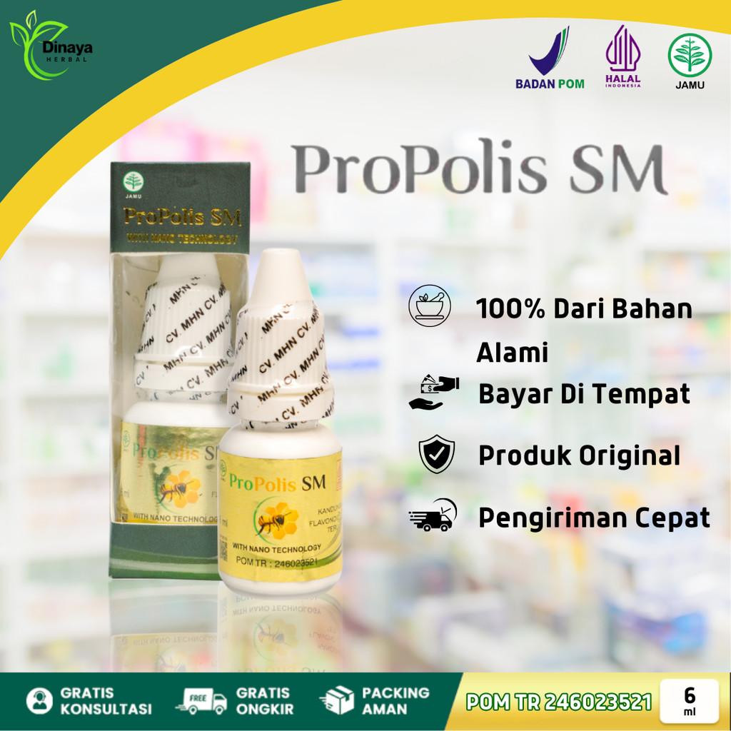 Propolis Sm Herbal Alami Untuk Bantu Atasi Masalah Kulit Seperti Kutil, Tahi Lalat, Jengger Ayam