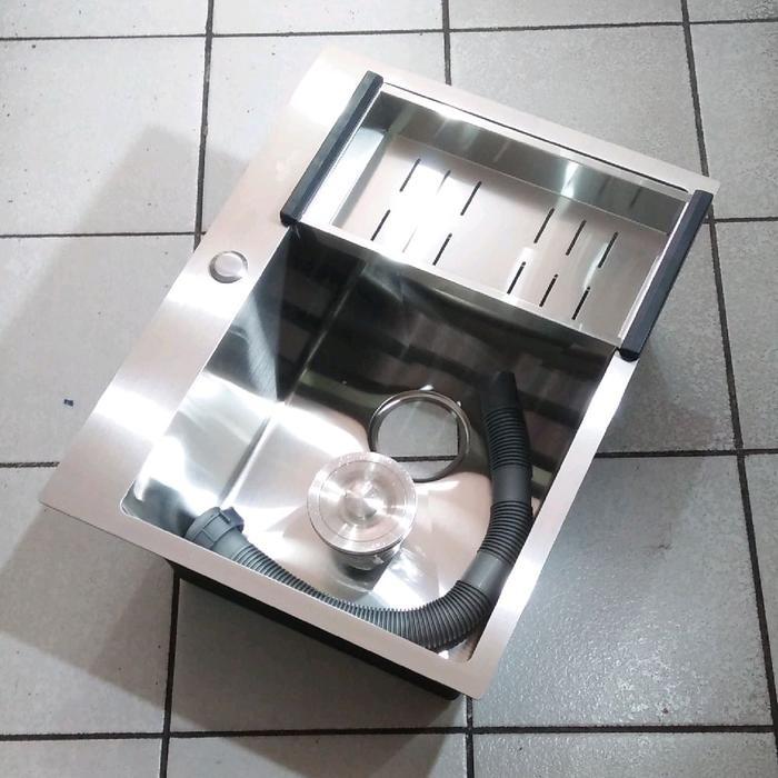 Bak Cuci Piring Kotak Stainless Steel Minimalis