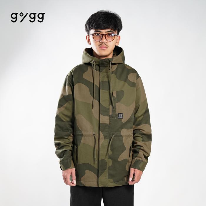 Gigg - Camos - Jaket Parka Loreng - Jacket Parka Army Military