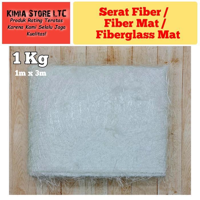 "New" FIBERGLASS MAT 1 KG/ FIBER MAT / SERAT FIBER 1 Kg