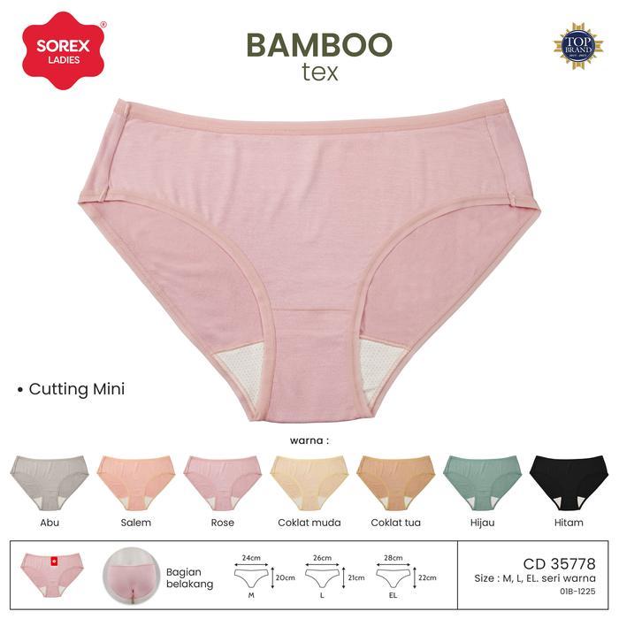 Sorex Cd Mini Wanita Bamboo Tex ( Viskosa ) Cd 35778