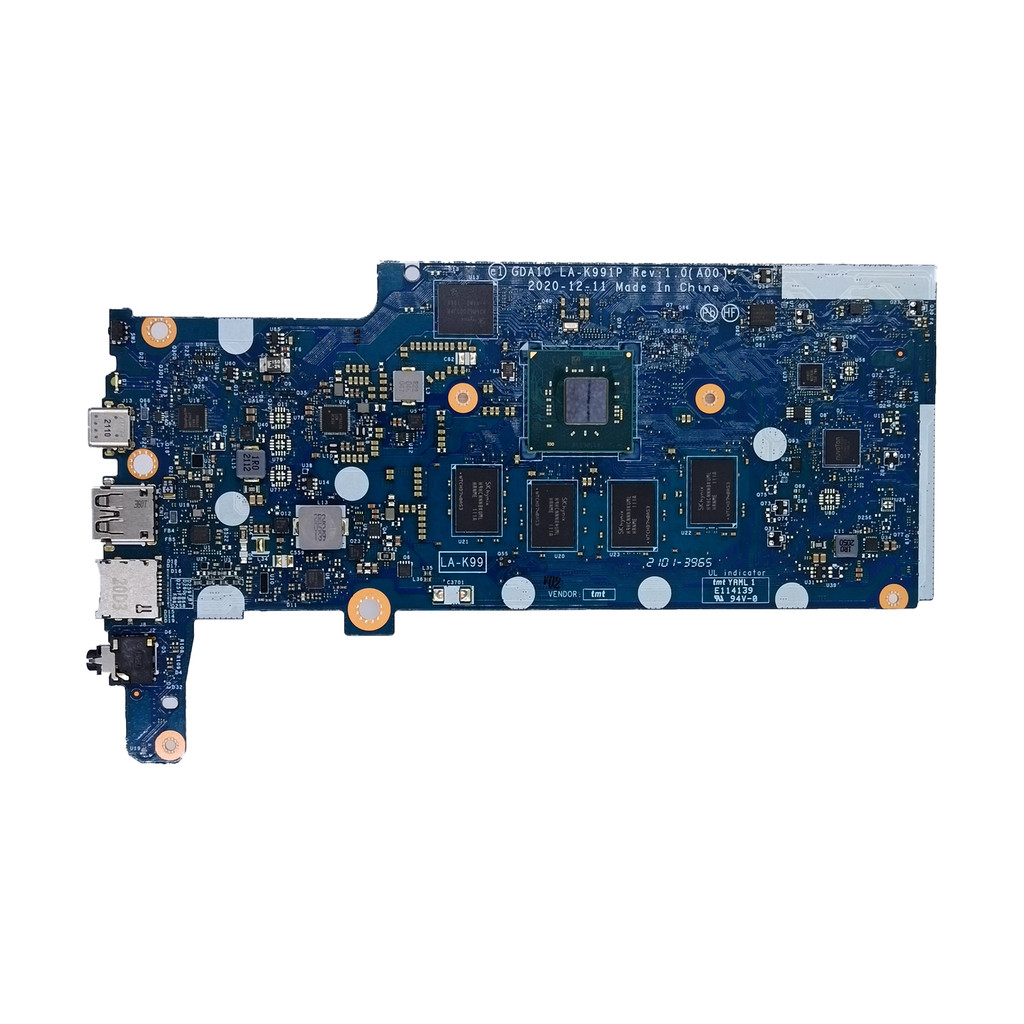 00GC35 0WTFWV For Dell Chromebook 3100 Laptop Motherboard N4020 4GB RAM 32GB ROM Mainboard EDA10