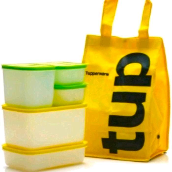 FROZY COZY WITH BAG TUPPERWARE Set Wadah
