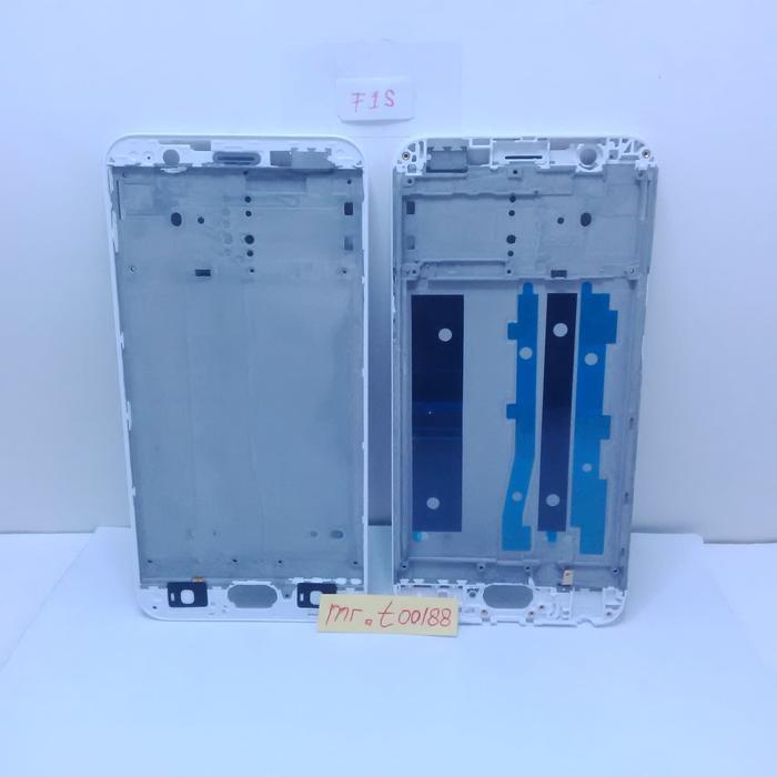 FRAME LCD / MIDDLE FRAME OPPO F1S WHITE