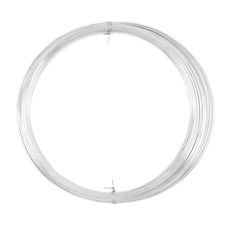 2M 0.3-1.0mm 925 Sterling Silver Wire For Jewelry Making Half Hard Round Sterling Silver Jewelry