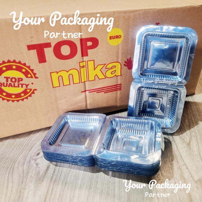 MIKA TOP 7M MIKA KUE KECIL BUNGKUS WADAH TEMPAT MAKANAN KECIL