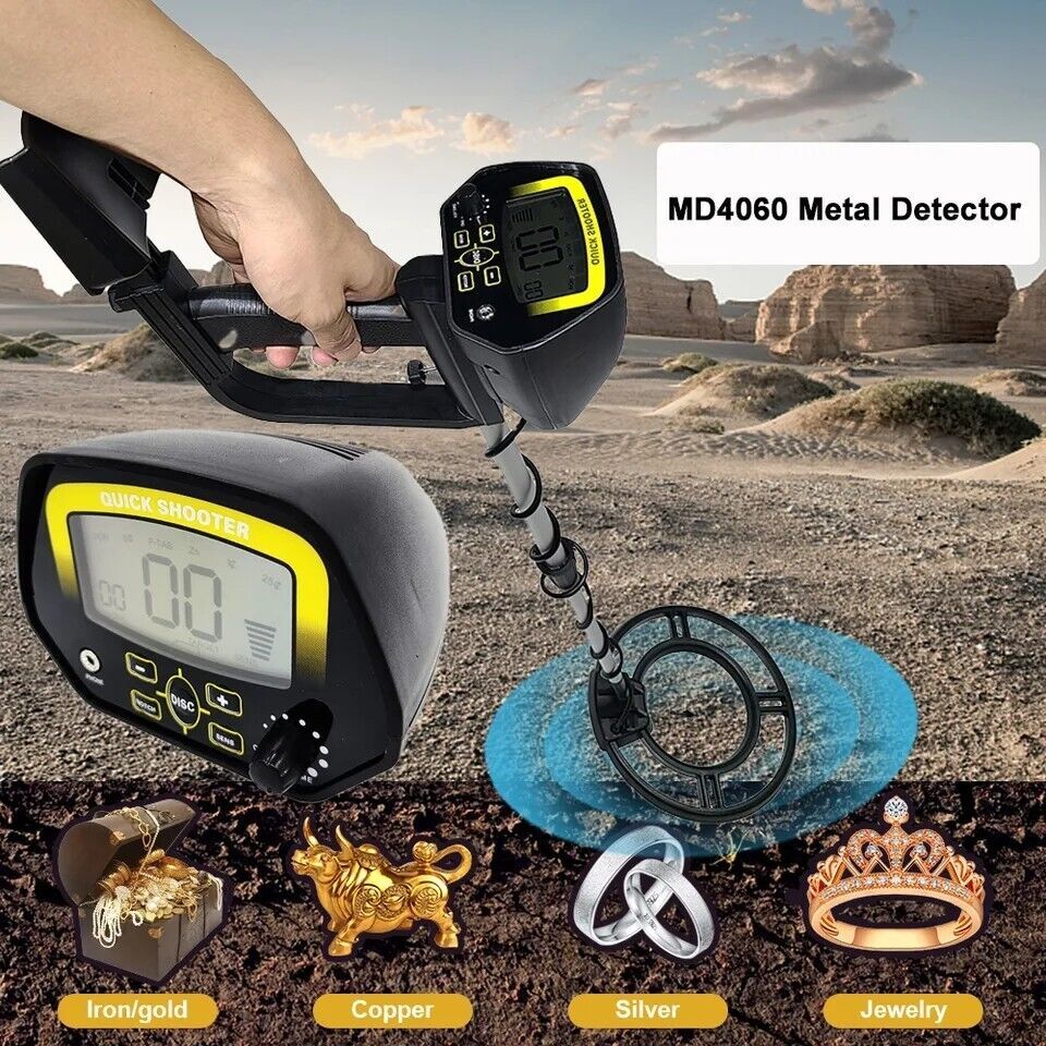 BARU MD4060 Metal Detector High Sensitivity MD4060 Underground Metal Detector Gold Digger Treasure P