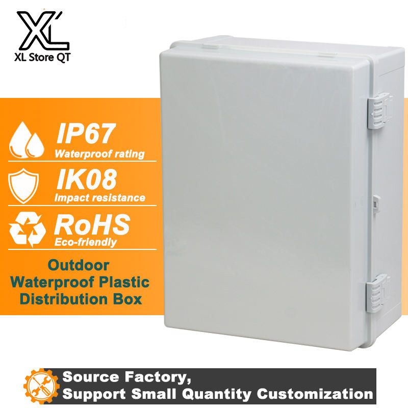 IP67 outdoor waterproof box, ABS engineering plastic base box, outdoor monitoring power box