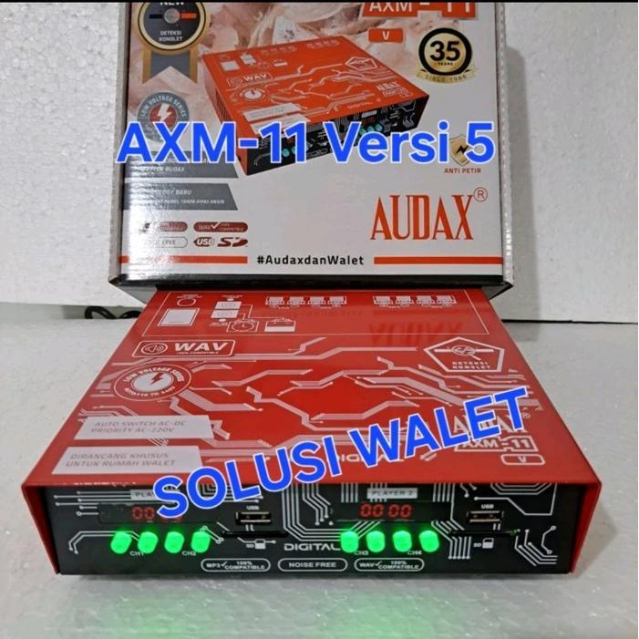 Ampli Audax Axm 11 Versi 5 anti petir ampli walet