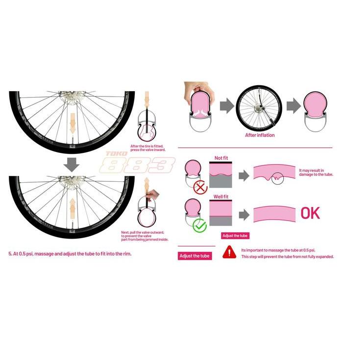 Ban Dalam Sepeda Ridenow Tpu Sepeda Lipat 16 18 20 22 Inch
