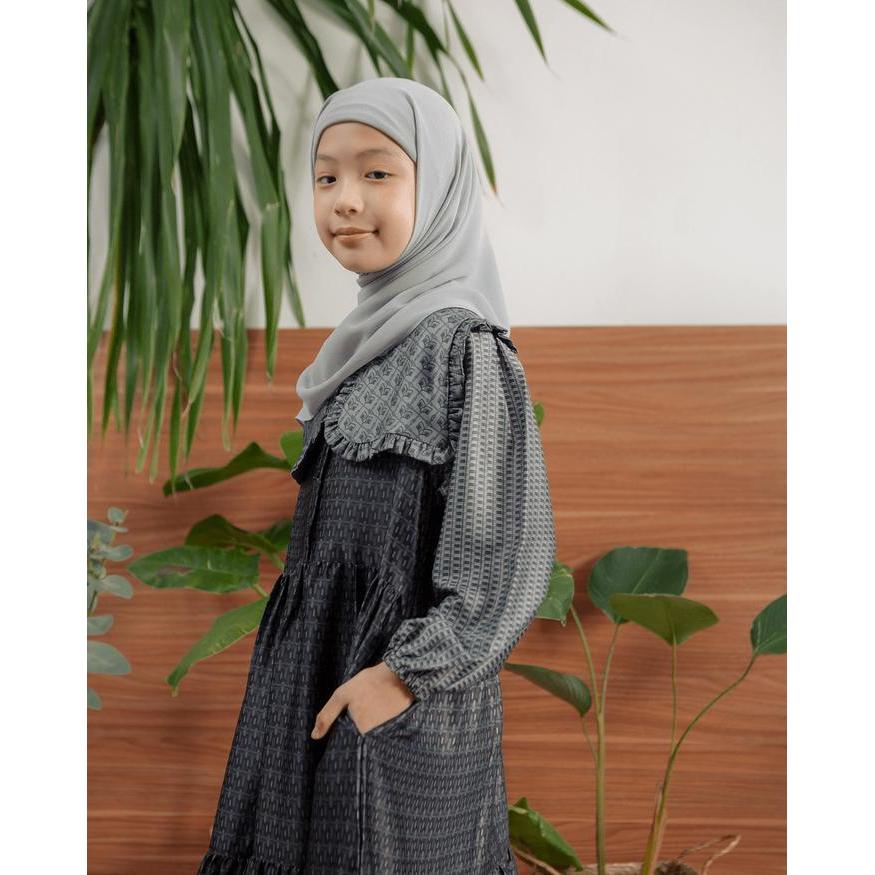 COTTONCUT DELISHA DRESS KIDS GAMIS GAUN ANAK PEREMPUAN MUSLIM