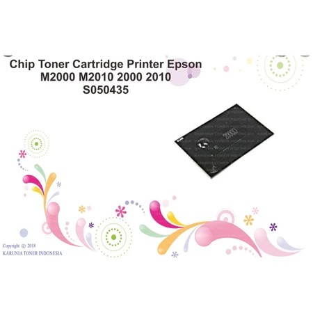 CHIP TONER EPL M2000 M2010 2000 2010 S050435 pasti detect