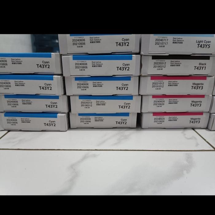 Tinta Catridge Epson Sl D830 Sl-D830 T43Y T 43Y T43Y Original