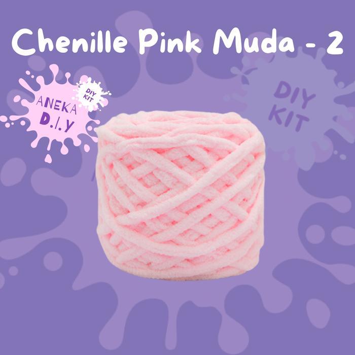 "New" Benang Rajut Chenille / Benang Rajut Handuk / Chenille Chunky Yarn
