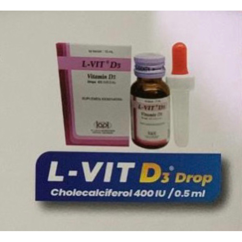 L Vit D3 Drop 15 Ml (Vitamin D3 Bayi)