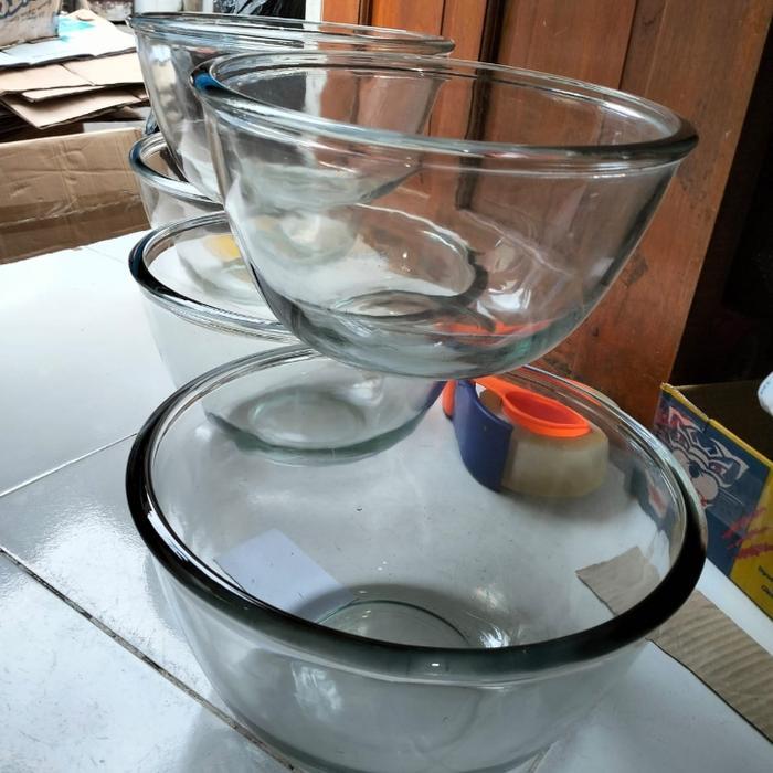 MANGKUK KACA 28CM/MIXING BOWL/ MANGKUK SAYUR /MANGKUK KACA BESAR