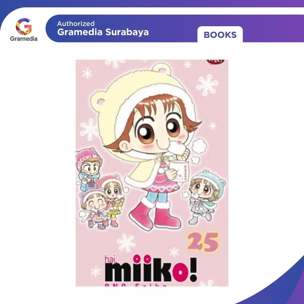 Gramedia Surabaya - Hai, Miiko 25 - Bookpaper