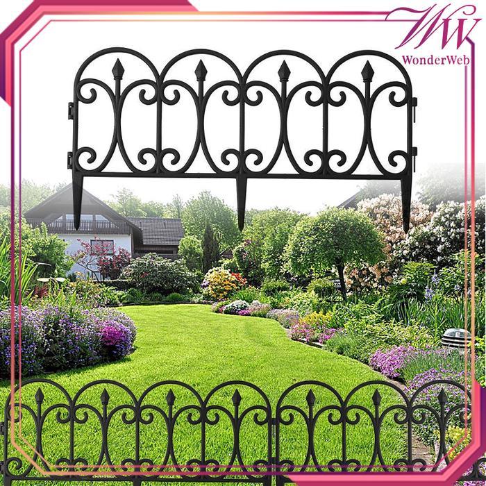 Pagar Taman Plastik Pagar Plastik Dekorasi Minimalis Pagar Mini Taman Pager Tanaman Pagar Kecil