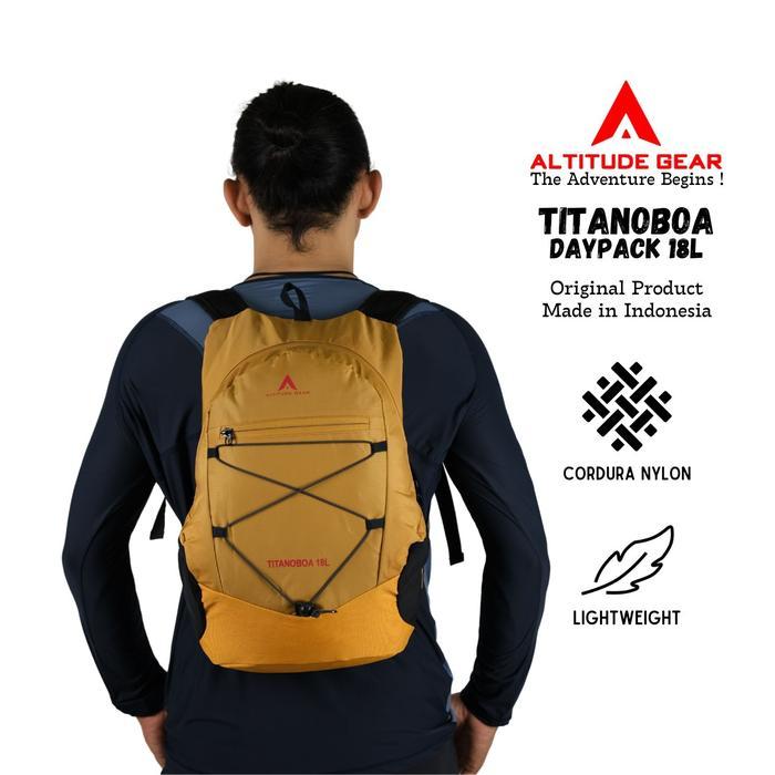 Consina - GEAR Daypack Tas Punggung Lipat Outdoor Gunung Summit 18L Waterproof