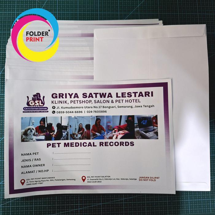 "New" Cetak Amplop Folio A4 Kop Surat Custom Full Warna Seal Lem