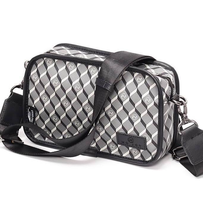 Aerostreet - Leather Concept Ibizza Skull & Maroon Tas Selempang Pria Kulit Tas Cowok Kulit Tas