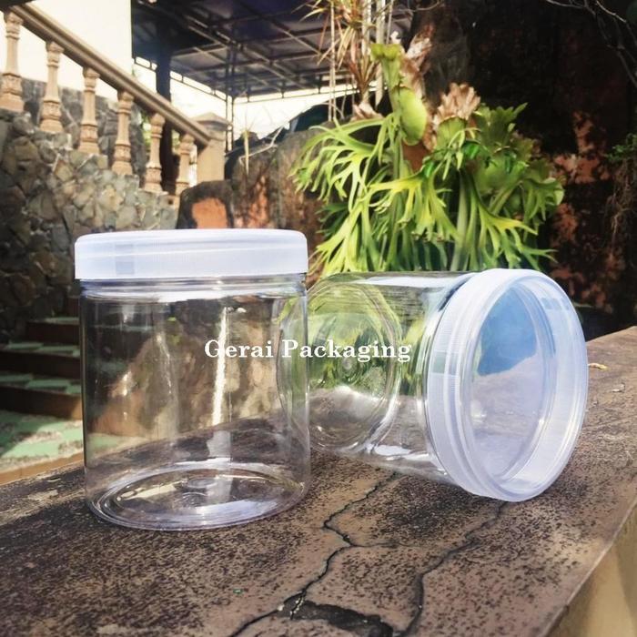 Toples Tabung 600 ml / Toples Kue 600 ml / Toples Plastik