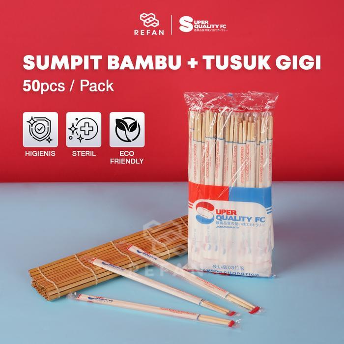 Sumpit Bambu Sekali Pakai / Sumpit Kayu Super Sumpit Mie Bakmi