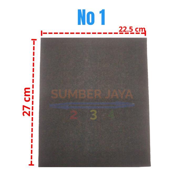 Amplas Gosok no 1 / Amplas Lembaran / Kertas Amplas / Kertas Gosok