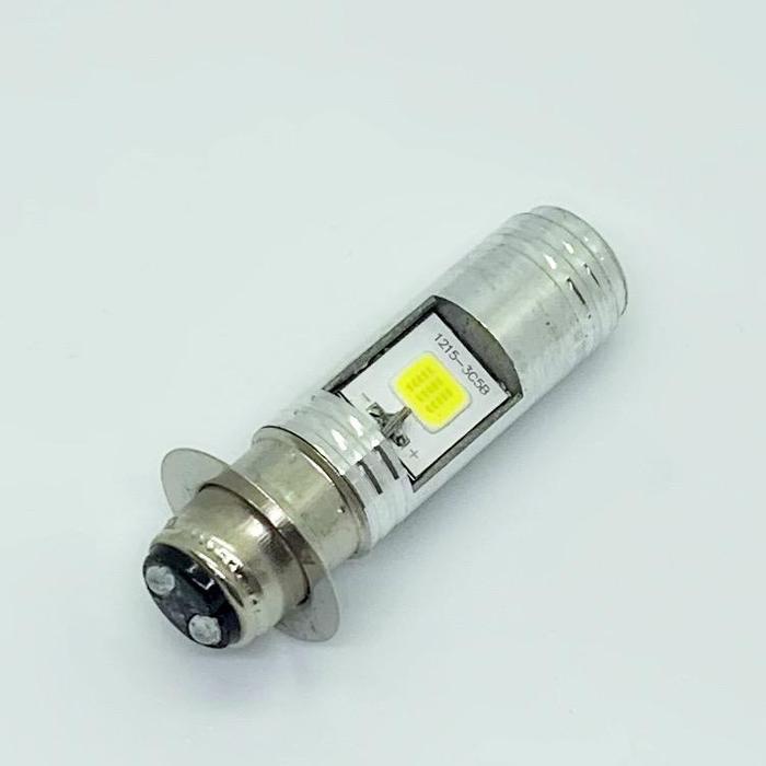 "New" BOHLAM/LAMPU DEPAN H6 MOTOR BEBEK MATIC AC DC LED 12VOLT TERANG 2 SISI