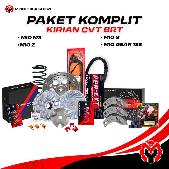 2Sx - Paket Cvt Mio M3 - Z - S - Mio Gear 125 - Brt - Yamaha Cvt Bubut Soul Gt Cvt Fino Paket Cvt -