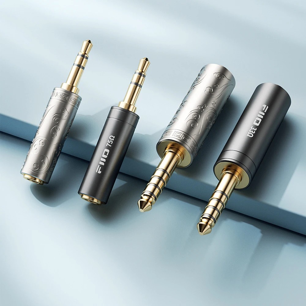 FiiO IMP-3.5M IMP-3.5GM 33ohm 75ohm Impedance Plug 3.5mm / 4.4mm Connector