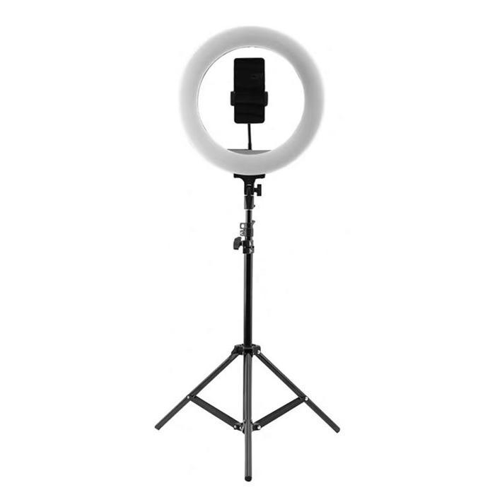 TRIPOD 2M PLUS RINGLIGHT 26CM PLUS HOLDER PAKET LENGKAP TRIPOD RINGLIGHT - TRIPOD 2.1M RINGLIGHT26CM