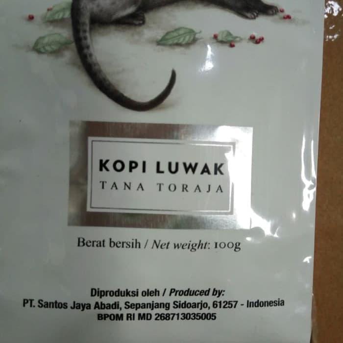 KOPI LUWAK TANA TORAJA EXCELSO ASLI 100 % KOPI LUWAK BIJI