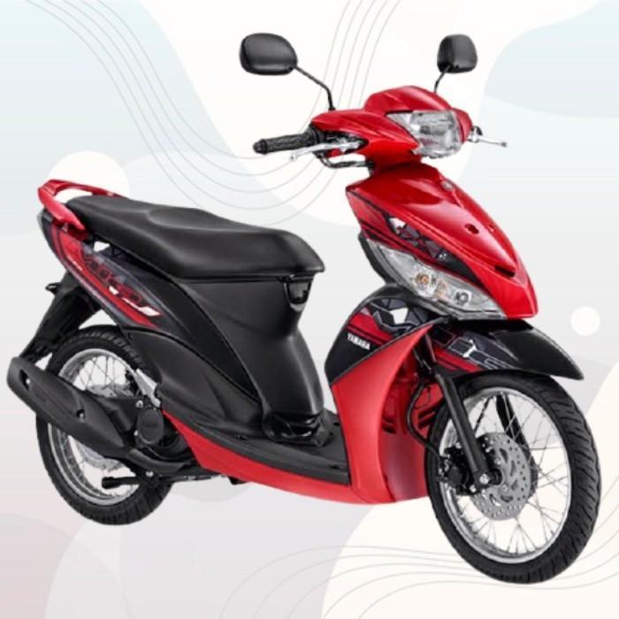 Body Samping Belakang Dan Tutup Motor Yamaha Mio J 2012 - 2014 Merah