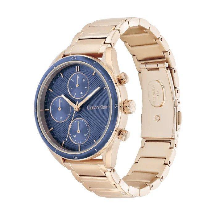 Sedia CALVIN KLEIN 25200172 Multifunction Jam Tangan Wanita Analog Rose Gold