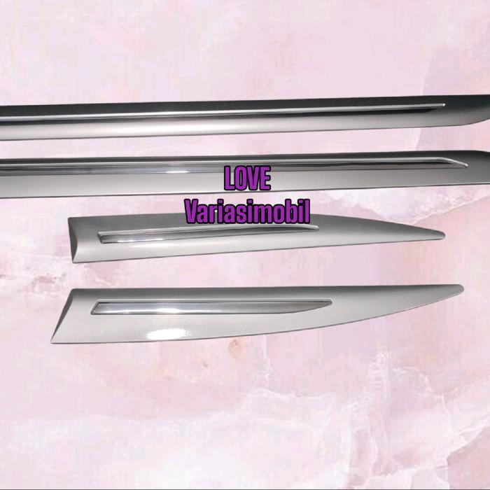 LIST BODY ALL NEW AVANZA XENIA GRAND AVANZA XENIA SILVER MODEL VELOZ 2012 2013 2014 2015 2016 2017