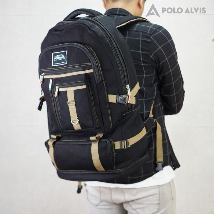 Polo Alvis - Summit Elgon Tas Gunung Ransel Besar Muat Banyak Pakaian Cocok Untuk Travel Mudik