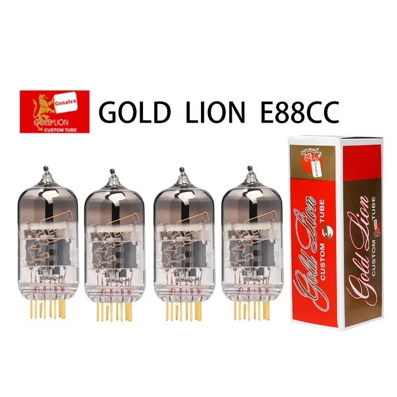 GOLD LION E88CC 6922 VACUUM TUBE UPGRADE 6922 E88CC ECC88 6DJ8 6N11 HIFI AUDIO VALVE ELECTRONIC TUBE