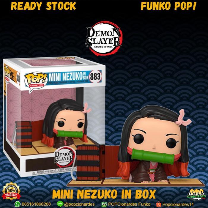 Funko POP Demon Slayer - Kimetsu No Yaiba - Mini Nezuko in Box 883 Siap kirim