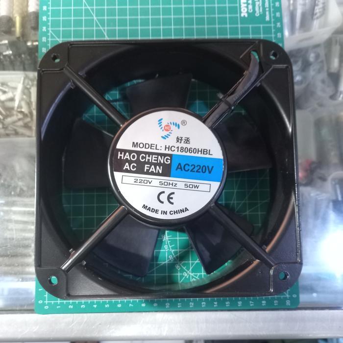Cooling Fan Kipas AC 220V 18x18 CM